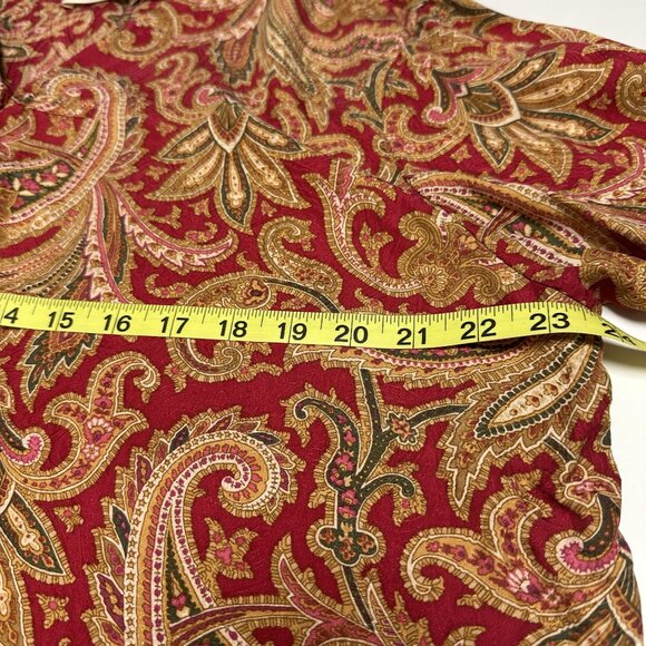 Vintage Victoria's Secret Women's Gold Label Silk Pajama Tunic S Large Wear - Picture 6 of 6